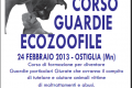 La Guardia Ecozoofila: un aiuto concreto per gli animali (iscrizione corsi Mantova).