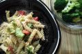 Fusilli con broccoletti siciliani e pomodori
