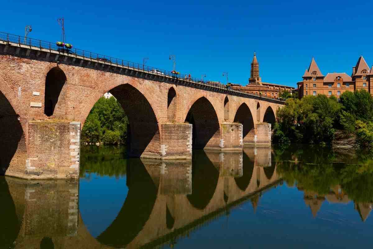 La città di Montauban in Francia